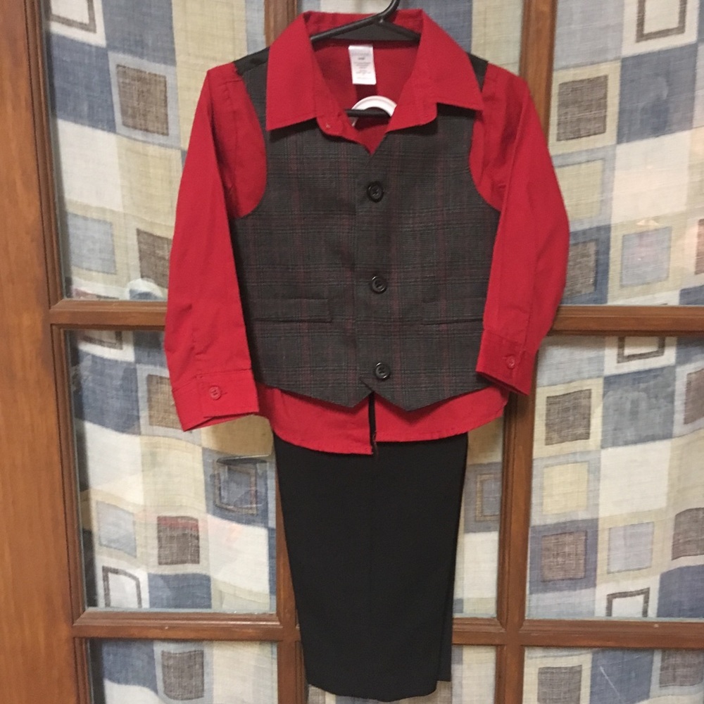 George 24m Boys 3 Piece Pant Suit